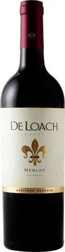 Bottle of DeLoach Heritage Reserve Merlot from search results