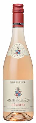 Bottle of Famille Perrin Réserve Côtes du Rhône Rosé from search results