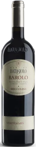 Bottle of Batasiolo Barolo Briccolinawith label visible