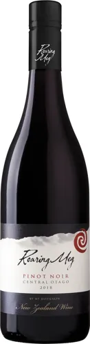 Bottle of Mt Difficulty Roaring Meg Pinot Noirwith label visible