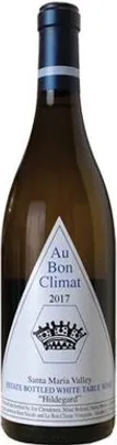 Bottle of Au Bon Climat Hildegardwith label visible