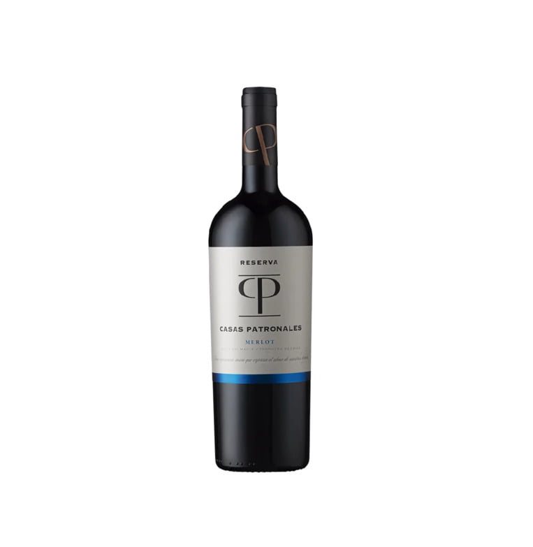 Bottle of Casas Patronales Merlot from search results