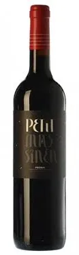 Bottle of Celler Burgos Porta Petit Mas Sinénwith label visible