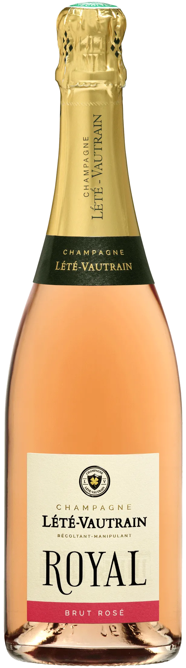 Bottle of Lete Vautrain Rosé Royal Brut Champagne from search results