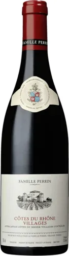 Bottle of Famille Perrin Côtes du Rhône Villages Rouge from search results