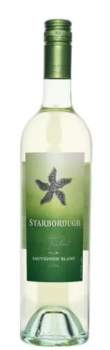 Bottle of Starborough Sauvignon Blancwith label visible