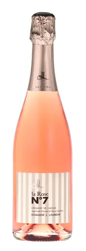 Bottle of Domaine J. Laurens Crémant de Limoux la Rosé No. 7 from search results
