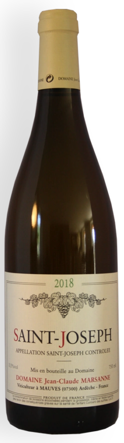 Domaine Jean-Claude Marsanne Saint-Joseph Blanc