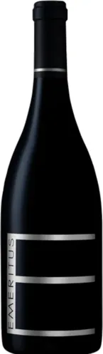 Bottle of Emeritus Vineyards Hallberg Ranchwith label visible