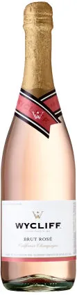 Bottle of Wycliff California Champagne Brut Rosé from search results