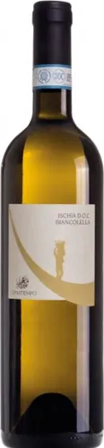 Bottle of Cenatiempo Ischia Biancolellawith label visible