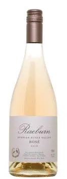Bottle of Raeburn Roséwith label visible