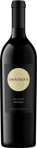 Bottle of Ghost Block Pelissa Vineyard Zinfandelwith label visible