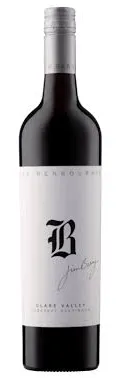 Bottle of Jim Barry The Benbournie Cabernet Sauvignonwith label visible