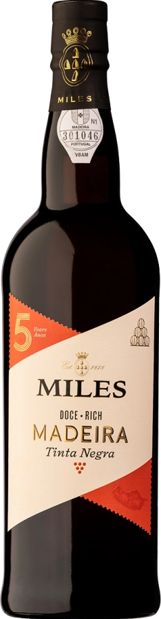 Miles Year 5 Old Doce Madeira Rich
