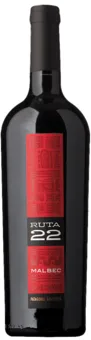 Bottle of Ruta 22 Malbec from search results