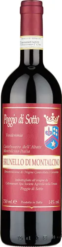 Bottle of Poggio di Sotto Brunello di Montalcino from search results