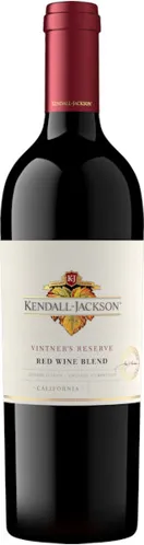 Bottle of Kendall-Jackson Vintner's Reserve Red Blendwith label visible