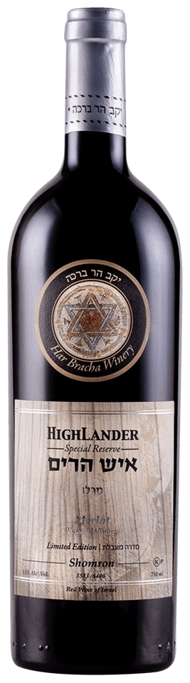 Har Bracha Winery Highlander Special Reserve Merlot