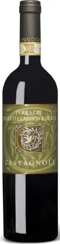 Bottle of Castagnoli Terrazze Chianti Classico Riservawith label visible