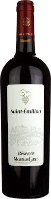 Bottle of Baron Philippe de Rothschild Saint-Emilion Mouton Cadet Reserve from search results