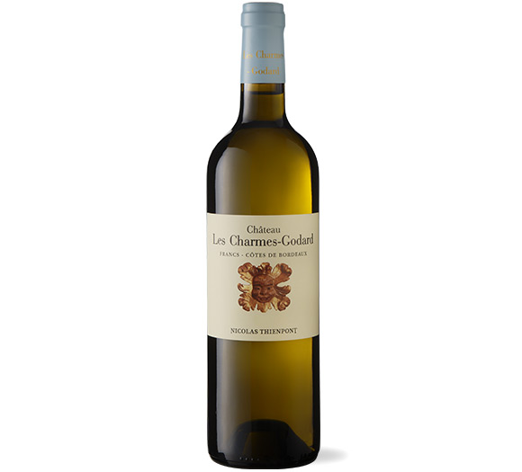 Bottle of Château Les Charmes Godard Francs - Côtes de Bordeaux Blanc from search results