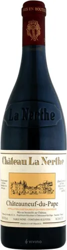 Bottle of Château La Nerthe Châteauneuf-du-Pape from search results