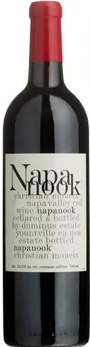 Bottle of Dominus Napanookwith label visible
