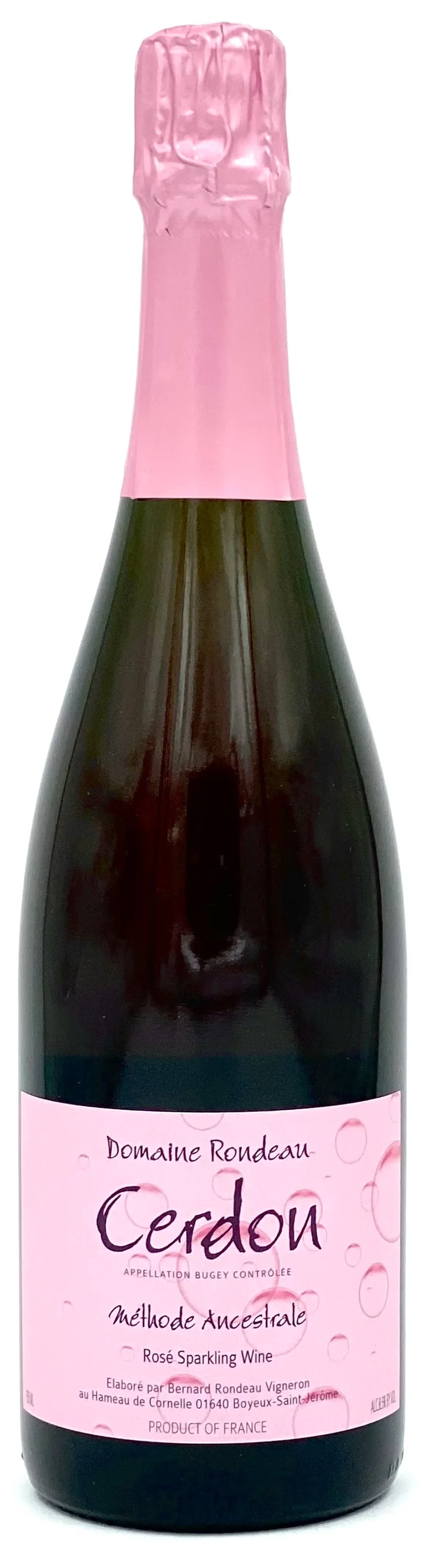 Bernard Rondeau Bugey Cerdon Sparkling Rosé