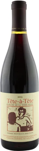 Bottle of Terre Rouge Tête-à-Têtewith label visible