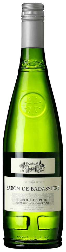 Les Costières de Pomerols Baron de Badassière Picpoul de Pinet