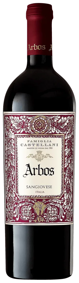 Bottle of Famiglia Castellani Arbos Sangiovese from search results