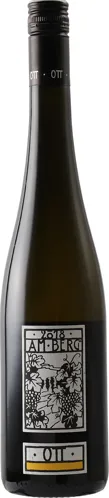 Bottle of Bernhard Ott Am Bergwith label visible