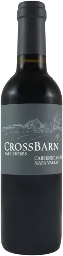 Bottle of Paul Hobbs CrossBarn Cabernet Sauvignonwith label visible