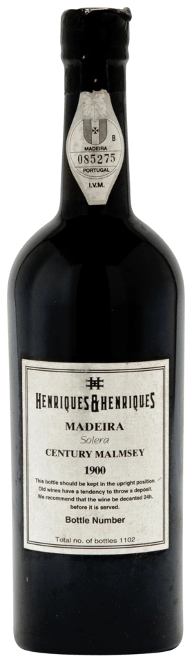 Henriques & Henriques Century Malmsey Solera Madeira