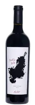 Bottle of Kuleto Estate India Ink Redwith label visible