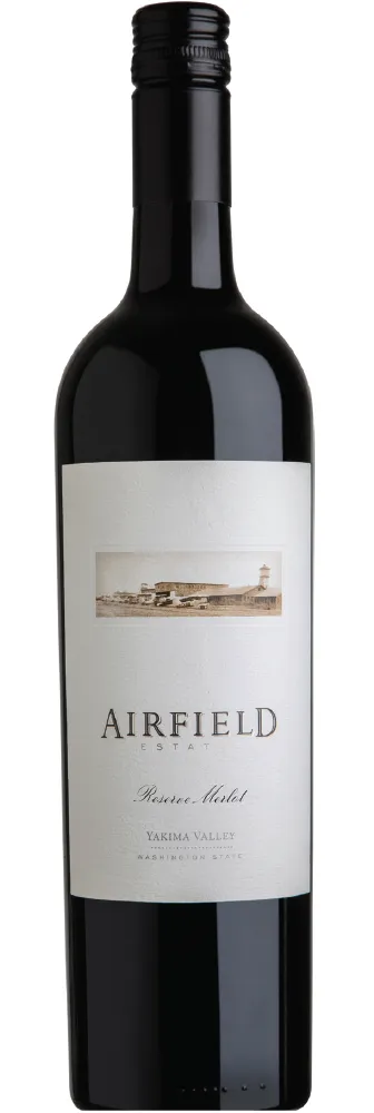 Bottle of Airfield Estates Runway Merlot from search results