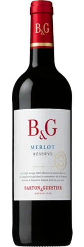 Bottle of Barton & Guestier B&G Réserve Merlot from search results