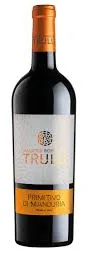 Bottle of Terra dei Trulli Pinnacoli Primitivo di Manduriawith label visible