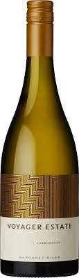 Bottle of Voyager Estate Chardonnaywith label visible