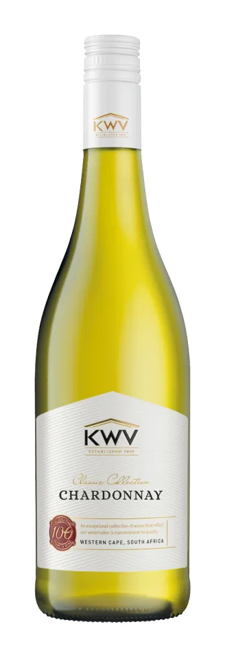 Bottle of KWV Classic Collection Chardonnay from search results