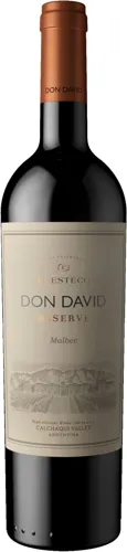 Bottle of El Esteco Don David Reserve Malbec from search results