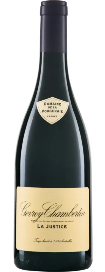 Bottle of Domaine de la Vougeraie Gevrey-Chambertin from search results