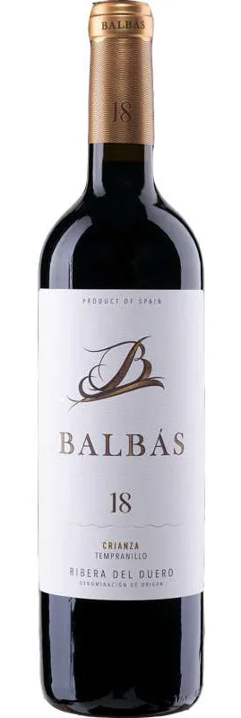 Bottle of Balbas Tempranillo Crianza from search results