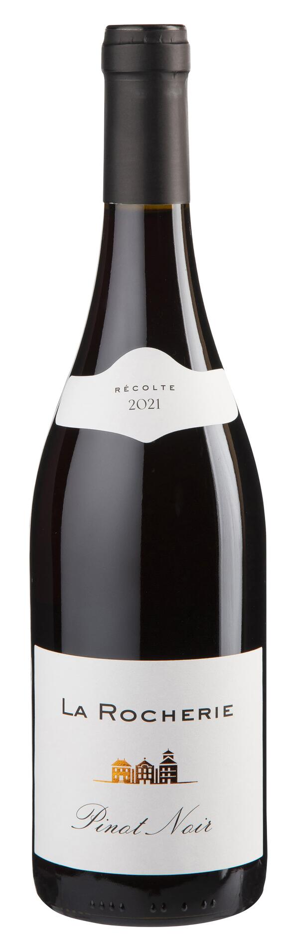 Bottle of La Rocherie Pinot Noir from search results