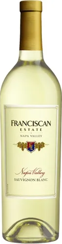 Bottle of Franciscan Napa Valley Sauvignon Blancwith label visible