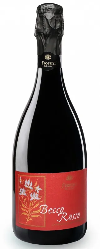 Bottle of Fiorini Becco Rosso Lambrusco Grasparossa from search results