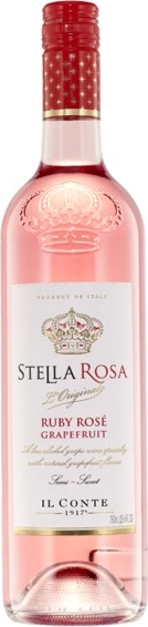 Stella Rosa Ruby Rosé Grapefruit Semi-Sweet