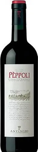 Bottle of Antinori Pèppoli Chianti Classico from search results