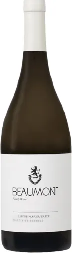 Bottle of Beaumont Hope Marguerite Chenin Blancwith label visible